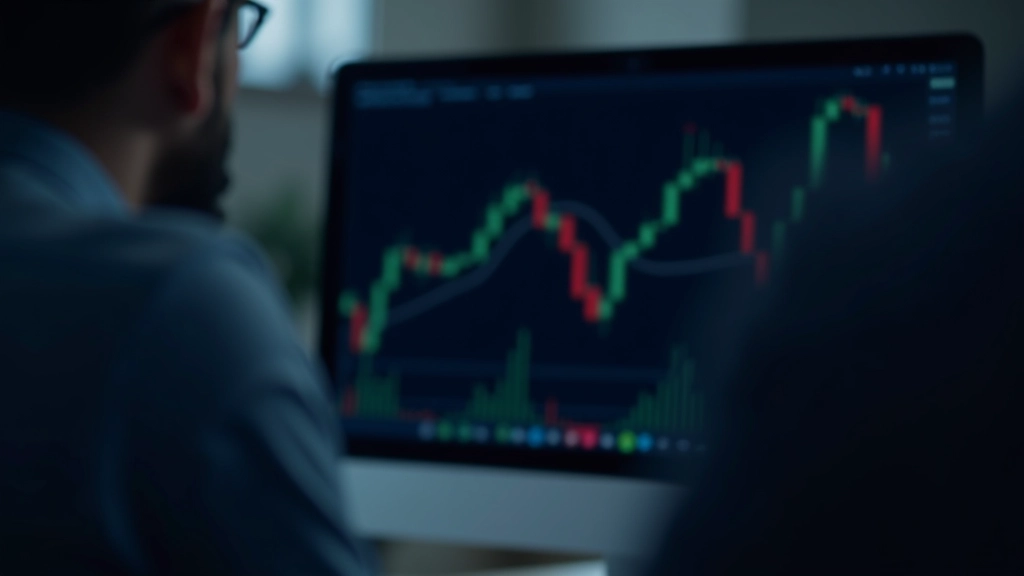 Padrão morning star com três candlesticks mostrando reversão de tendência